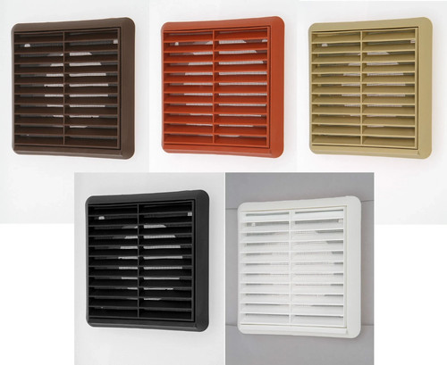Outside wall fixed grille - wall,
